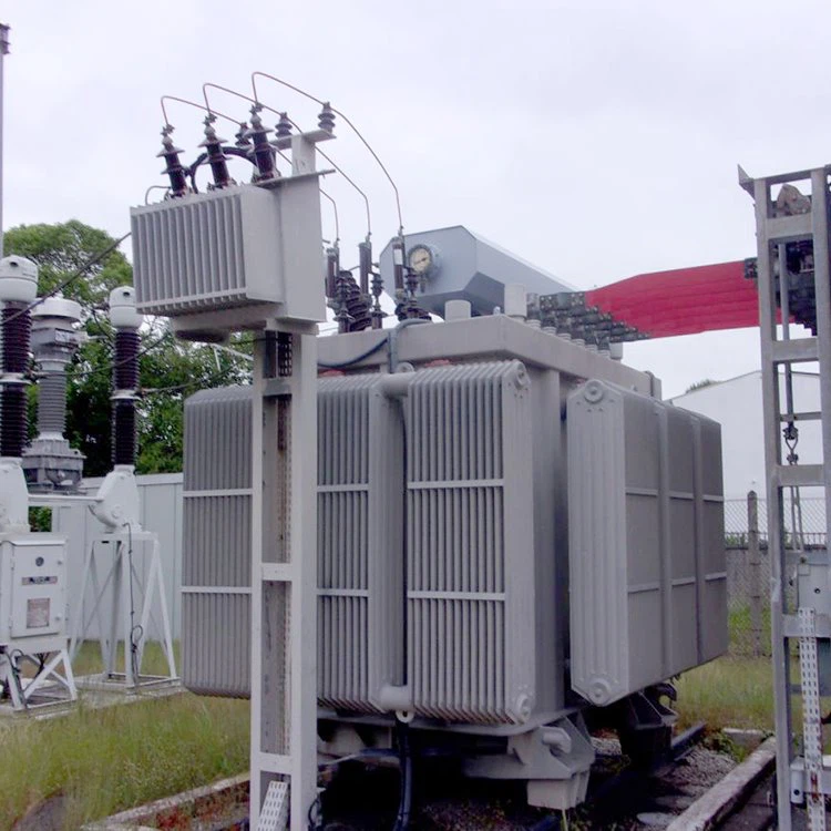 66KV 3 fázisú, második tekercses NLTC fokozatos teljesítménytranszformátor